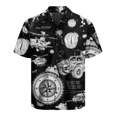 US Army USASOC Hawaiian Shirt