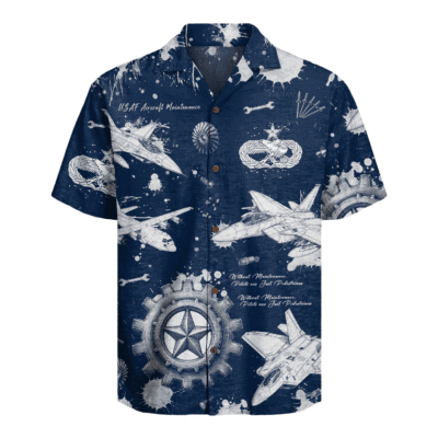 US Air Force – Aircraft Maintenance (2A) – Hawaiian Shirt
