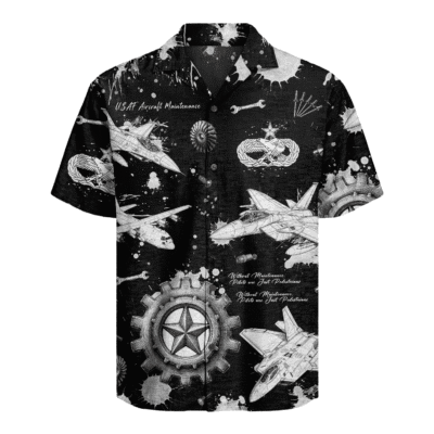 US Air Force – Aircraft Maintenance (2A) – Hawaiian Shirt