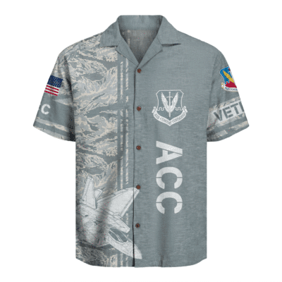 US Air Force - Air Combat Command (ACC) - Hawaiian Shirt