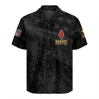 US Army USASOC Hawaiian Shirt