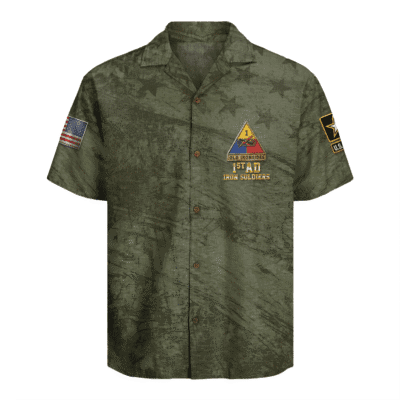 US Army - 1st Armored Division Hawaiian Shirt