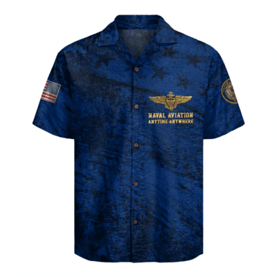 US Navy Naval Aviation Hawaiian Shirt