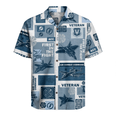 US Air Force - Air Combat Command (ACC) - Hawaiian Shirt