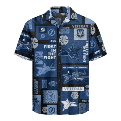 US Air Force - Air Combat Command (ACC) - Hawaiian Shirt