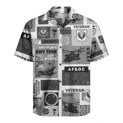 US Air Force - Special Ops (AFSOC) - Hawaiian Shirt