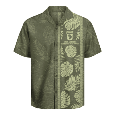 US Army - 101st AirBorne Division Hawaiian Shirt