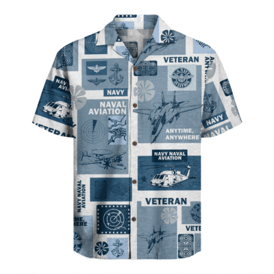 US Navy Naval Aviation Hawaiian Shirt