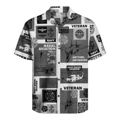 US Navy Naval Aviation Hawaiian Shirt