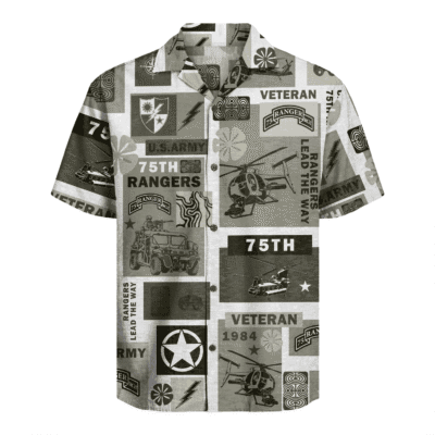 US Army - 75th Ranger Hawaiian Shirt