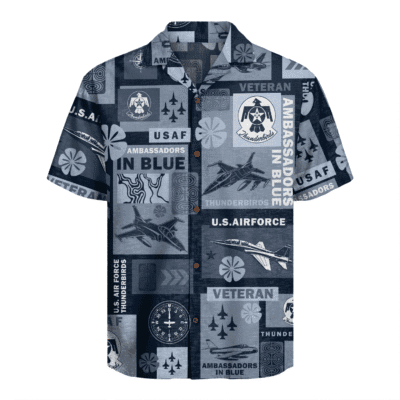 US Air Force - Thunderbirds  Hawaiian Shirt