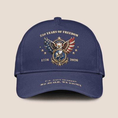 US Navy Seabees – America 250th Anniversary Classic Cap