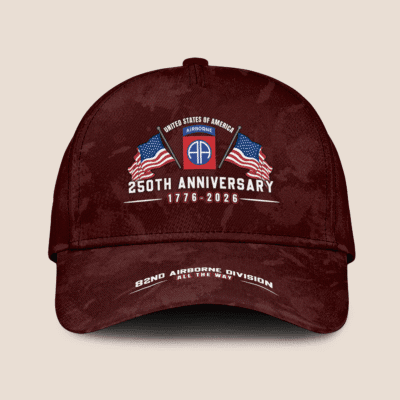 US Army 82nd Airborne – America 250th Anniversary Classic Cap