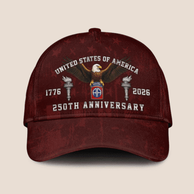 US Army 82nd Airborne – America 250th Anniversary Classic Cap