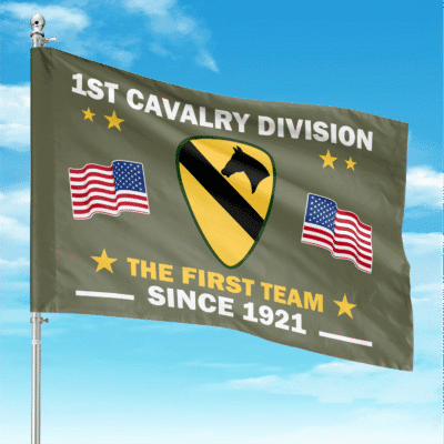 US Army 1st Cavalry Division Flag