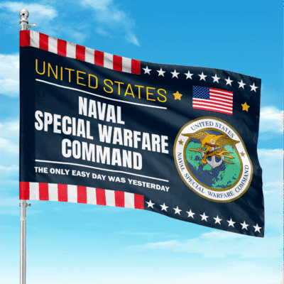 US Navy Naval Special Warfare Command Flag