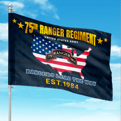 US Army 75th Ranger Flag