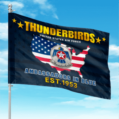 US Air Force Thunderbirds Flag