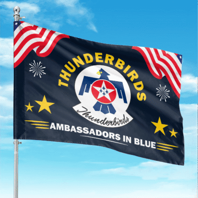 US Air Force Thunderbirds Flag