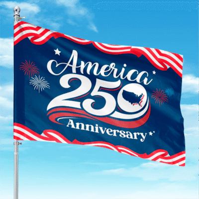 America 250th Anniversary Flag