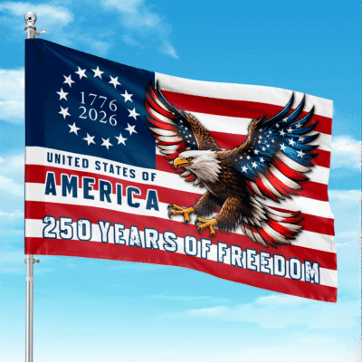 America 250th Anniversary Flag