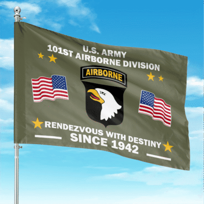 US Army 101st Airborne Division Flag