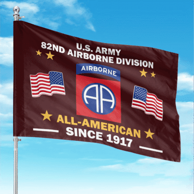 US Army 82nd Airborne Division Flag