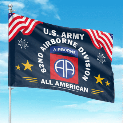 US Army 82nd Airborne Division Flag