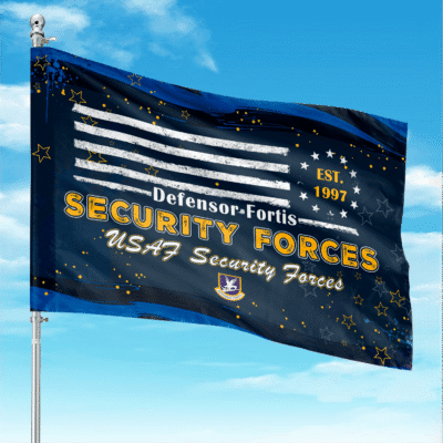 US Air Force Security Forces (Defenders) Flag