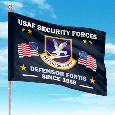 US Air Force Security Forces (Defenders) Flag