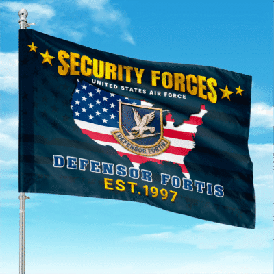 US Air Force Security Forces (Defenders) Flag