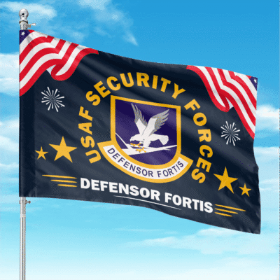 US Air Force Security Forces (Defenders) Flag