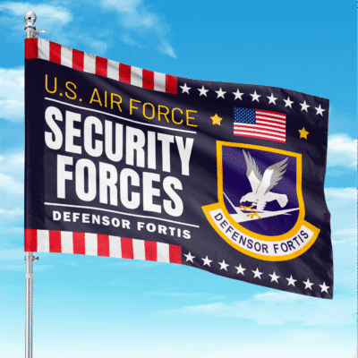 US Air Force Security Forces (Defenders) Flag
