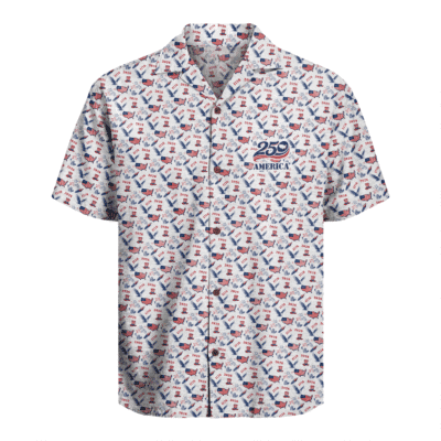 America 250 Years Of Freedom Hawaiian Shirt