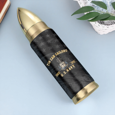 United States Navy Tin Can Sailors Tumbler