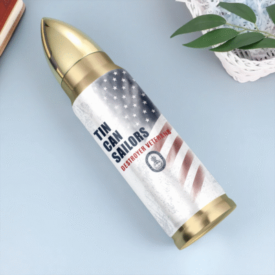 United States Navy Tin Can Sailors Tumbler