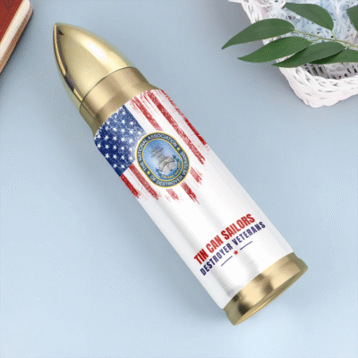 United States Navy Tin Can Sailors Tumbler