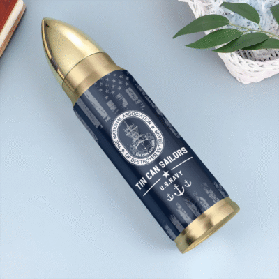 United States Navy Tin Can Sailors Tumbler