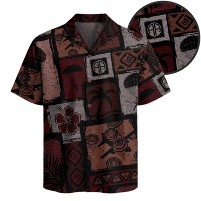 US Army 82nd Airborne Hawaiian Shirt