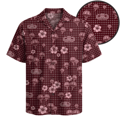 US Army 82nd Airborne Hawaiian Shirt