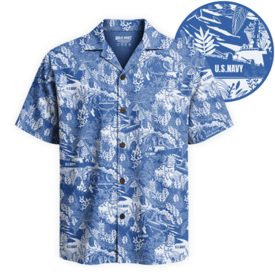 US Navy Hawaiian Shirt