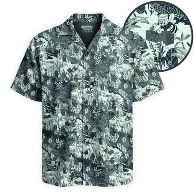 US Navy Seabee Hawaiian Shirt