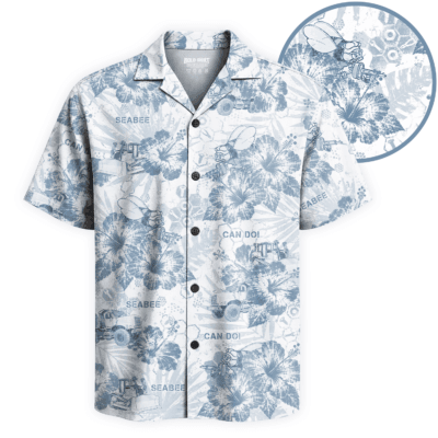 US Navy Seabee Hawaiian Shirt