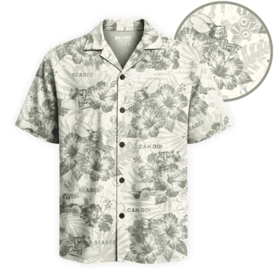 US Navy Seabee Hawaiian Shirt