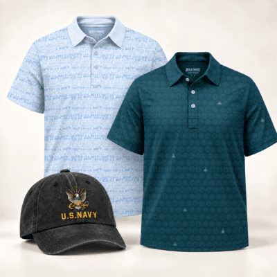 US NAVY 2 Polo + Cap Bundle