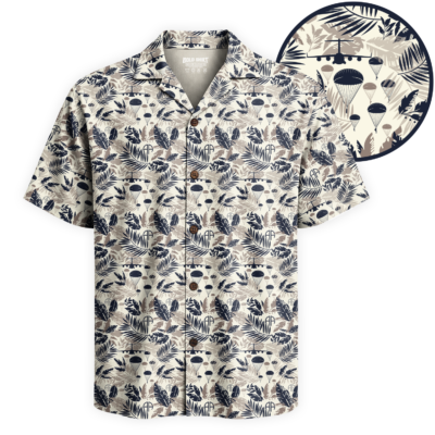 US Army 82nd Airborne Hawaiian Shirt