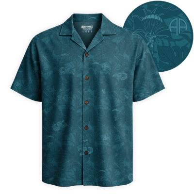 US Army 82nd Airborne Hawaiian Shirt