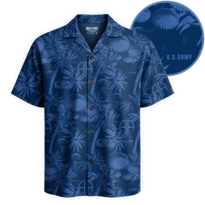 US Army 82nd Airborne Hawaiian Shirt