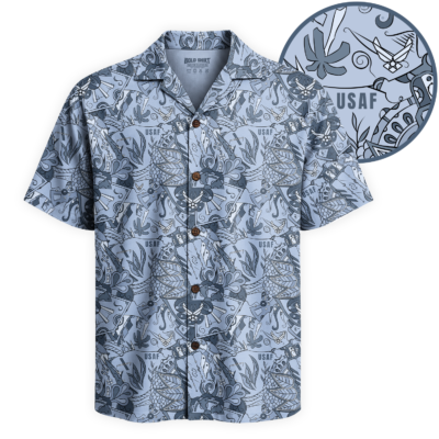 US Air Force Hawaiian Shirt