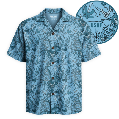 US Air Force Hawaiian Shirt